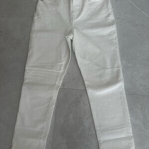 Madewell High Rise Cream Jeans Classic Style
